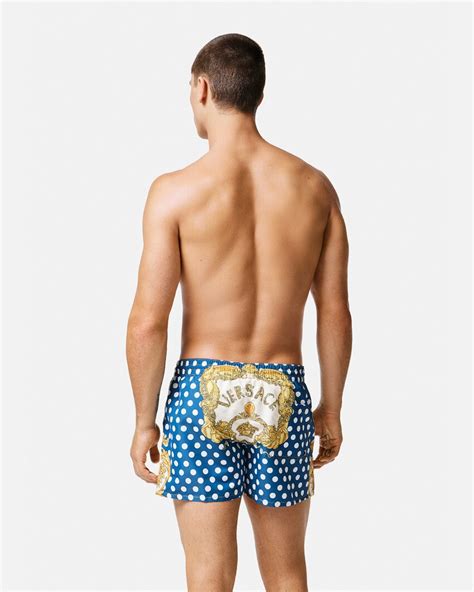 versace swim shorts mens discounted